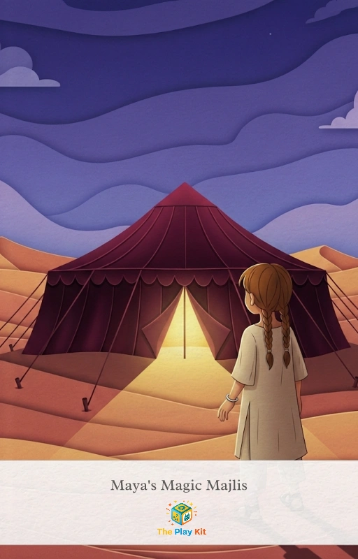 Full color cover of Maya's Magic Majlis
